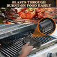 Cordless electric grill brush cleaner