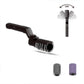 Cordless electric grill brush cleaner