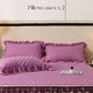 ⏳Limited-time 49% off⏰Ruffled Bed Sheet Skirt / Pillowcases🛏️
