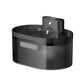 Automatic cat water fountain, 2.2 L, battery-operated pet fountain with motion sensor, cordless, silent design for dogs and cats