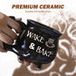🎁Novelty Glazed Ceramic Coffee Mug with Handle