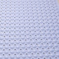 ZENO Bath Mat 100x40cm | Non-Slip Anti-Mould | 200 Suction Cups with Drain Holes | Large Rubber | Machine Washable & Durable