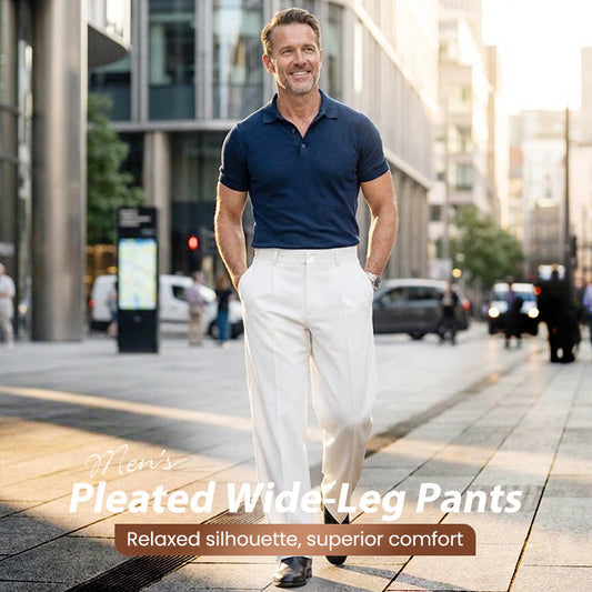 ☀️50K+ SOLD!☕Men's Casual Wide-Leg Pants👖