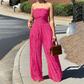 🥂 Fresh for 2026 | Strapless Statement Jumpsuit | Turn Heads at Every Party ✨【-49%】