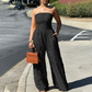 🥂 Fresh for 2026 | Strapless Statement Jumpsuit | Turn Heads at Every Party ✨【-49%】