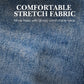 Women's High-Waist Straight-Leg Stretch Jeans