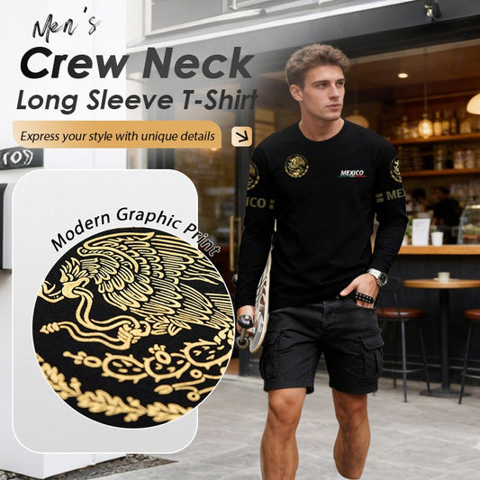 🔈🔈2026 NEW ARRIVAL- 60% OFF🔥👔Men's Crew Neck Long Sleeve T-Shirt