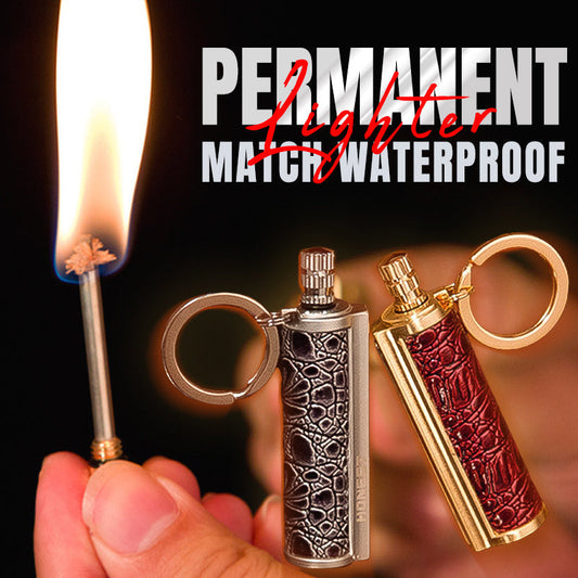 Lighter with an everlasting dragon flame