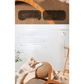 🐱 54% OFF NOW! 💖 Natural Sisal Cat Scratching Ball With Cardboard Pad – Satisfies Scratching, Durable Sisal & Protects Furniture 🧶