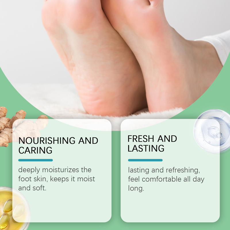 🔥LAST DAY - BUY 1 GET 1 FREE!🏆FootGlow 7-Day Ginger Foot Exfoliating Spray🌿