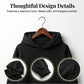 Women's Oversized Hoodie with Unique Mesh Back