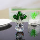 ❤️🌹Colorful Rose Flower Collectible Figurine with Vase