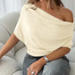 ⏳Limited-time 49% off⏰Women's Asymmetrical Off-Shoulder Batwing Sleeve Top👚