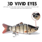 🌞 Spring Sale 50% Off🔥8-Segment Bionic Swimbait | Ultra-Realistic S-Action Multi-Jointed Fishing Lure for Bass, Pike & Trout