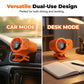 ✨Portable LED Car Fan—Stay Cool and Comfortable Every Time You Drive!