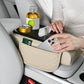 Car armrest organiser with cup holder
