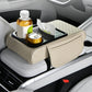 Car armrest organiser with cup holder