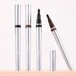 Eyeliner with a sticky sponge tip