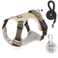 🐕 50% OFF! 🔦 Tug-free dog harness with lead & LED collar – relieves pressure, soft nylon & perfect for night-time walks and training 🌙