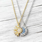 💐50% OFF! Sun & Moon Pendant Necklace – Wear Either Side Depending on Your Mood ☀️🌙【Limited Offer】
