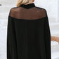 🌞Summer Hot Sale-60% Off!!🌿Women's Casual High-neck Batwing Blouse