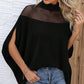 🌞Summer Hot Sale-60% Off!!🌿Women's Casual High-neck Batwing Blouse