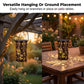 Solar Hummingbird Lantern For Elegant Garden Decor