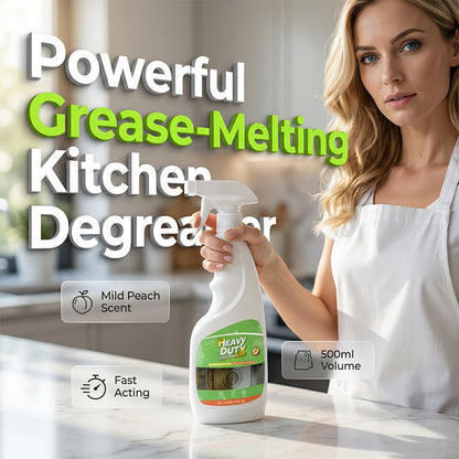 🥳HOT SALE🥳💞49K+ SOLD! Degreaser Spray – From £9.99! Melts grease fast, peach scent & versatile. Sparkling kitchen – grab yours! ✅