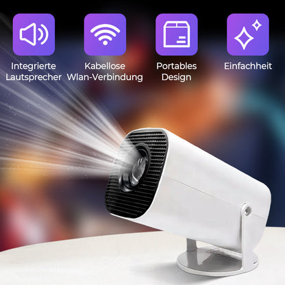 💐 50% OFF FLASH SALE! 1080P WiFi Projector – Wireless Mirroring, Built‑in Stereo 🎬📽️ 【50K+ Sold】