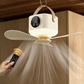 ⏰ Limited-time offer: 50% OFF a rechargeable ceiling fan with LED lights! 🌬️✨