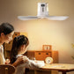 ⏰ Limited-time offer: 50% OFF a rechargeable ceiling fan with LED lights! 🌬️✨