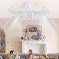 🌀💡2-in-1 LED Ceiling Fan Light – Dual Cooling, Ultra Bright, Tool-Free Install