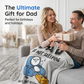 Soft Plush Throw Blanket for Dad