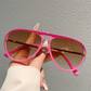 📢📢50% OFF !! ⏰Women's Retro Double-Bridge Sunglasses