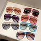 📢📢50% OFF !! ⏰Women's Retro Double-Bridge Sunglasses