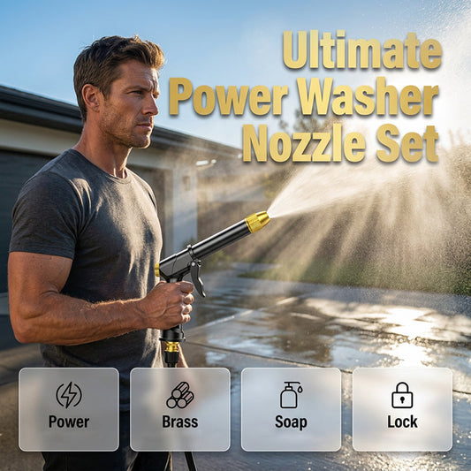 ✨❤️HOT SALE🎉💦High-Pressure Washer Spray Nozzle Set-Q