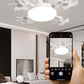 🌀 New ceiling fan light with E27 socket – 2-in-1 quiet LED fan with remote control, energy-efficient combination of cooling and lighting for the home and bedroom