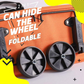 🔥Limited Offer ￡8.99!!⚡50K+ SOLD!🛍️2-in-1 Convertible shopping tote – hides wheels, holds 20kg, expands with zipper!