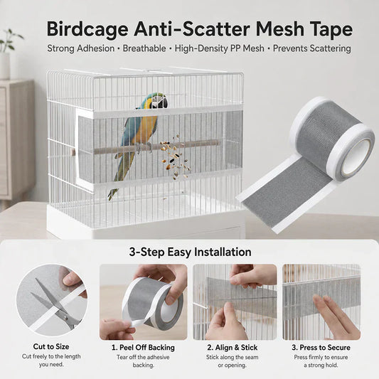 🪟✂️Self-Adhesive Screen Repair Tape – Instant Bug Proof Fix 🦟🛡️