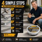 🛠️🧱🥳2026 HOT SALE🥳 LIMITED TIME 50% OFF! Concrete Step Repair Adhesive, Waterproof Crack Filler Paste for Outdoor Steps, Driveways & Patio Surfaces