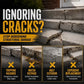 🛠️🧱🥳2026 HOT SALE🥳 LIMITED TIME 50% OFF! Concrete Step Repair Adhesive, Waterproof Crack Filler Paste for Outdoor Steps, Driveways & Patio Surfaces