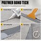 🏠50% OFF NOW! Self Leveling Waterproof Concrete Crack Filler Sealant, Fast Repair Crack Resin with Applicator Nozzle & Scraper, Outdoor Indoor Cement Floor Wall Crack Repair Paste