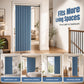 ⭐No-Drill Magnetic Accordion Door Curtain