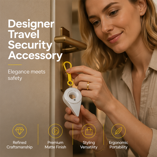 Portable Travel Door Stopper Security Device