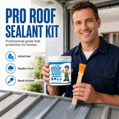 Grey Roof Waterproof Agent with Brush