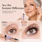 Portable 2-in-1 Black Mascara
