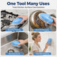 🧽50% OFF NOW ! 🧼Kitchen Oil Cleaning Brush with Built-in Soap Dispenser – Non-Slip Deep Clean Scrub Brush for Stove Dish Pot Household Kitchen Use