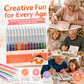 Retractable Glitter Gel Pen Set for Journaling & Drawing