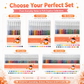 Retractable Glitter Gel Pen Set for Journaling & Drawing