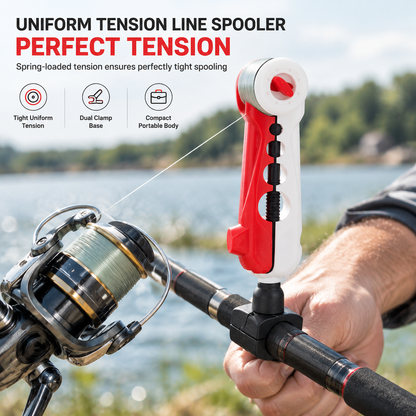 🎣Portable Fishing Line Spooler & Reel Winder – Compact Fishing Tackle Accessory